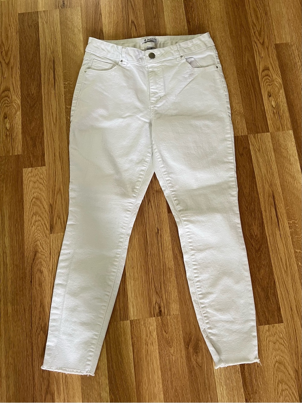d. jeans White Skinny High-Rise Women's Jeans